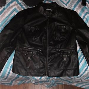Leather jacket